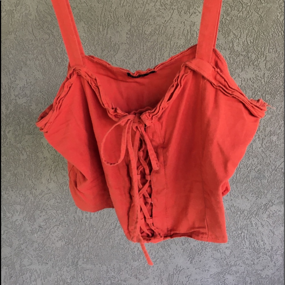 corset styled top